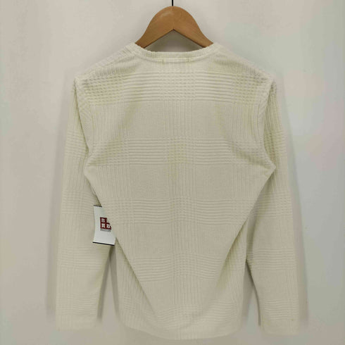 ハイストリート HIGH STREET Y2K パイル地 Vネック 長袖 Tシャツ メンズ JPN:M