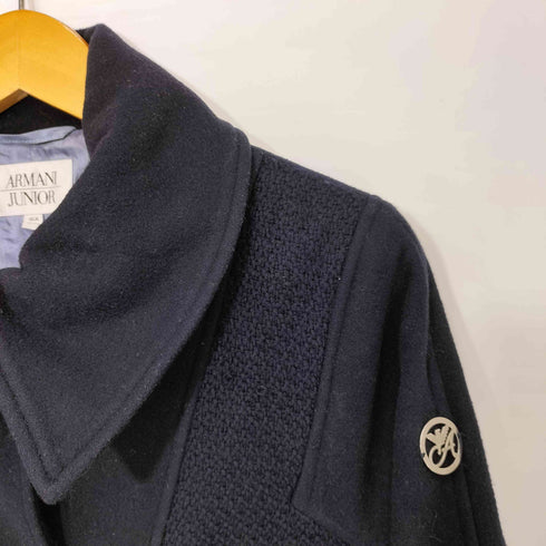 アルマーニジュニア ARMANI JUNIOR 切替 Aライン ウール コート レディース 16A