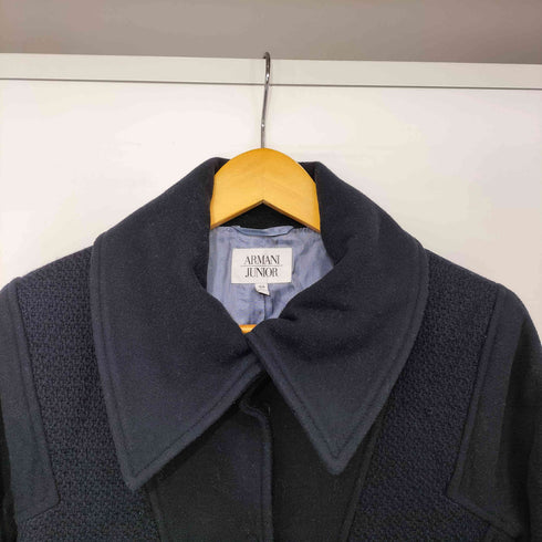 アルマーニジュニア ARMANI JUNIOR 切替 Aライン ウール コート レディース 16A