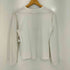 アニエスベー agnes b. PARIS フロントロゴプリント クルーネック L/S Tシャツ レディース