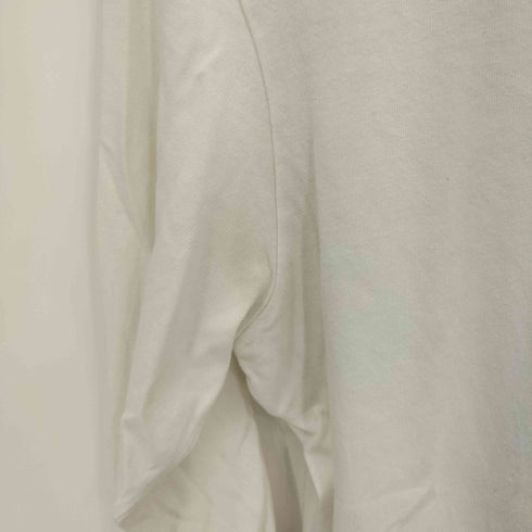 アニエスベー agnes b. PARIS フロントロゴプリント クルーネック L/S Tシャツ レディース