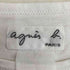 アニエスベー agnes b. PARIS フロントロゴプリント クルーネック L/S Tシャツ レディース
