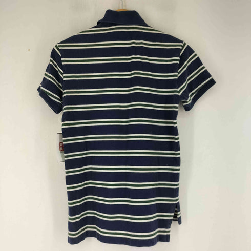 ポロバイラルフローレン Polo by RALPH LAUREN 90S スモールポニー刺繍 S/S ボーダーポロシャツ メンズ JPN:S