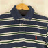 ポロバイラルフローレン Polo by RALPH LAUREN 90S スモールポニー刺繍 S/S ボーダーポロシャツ メンズ JPN:S