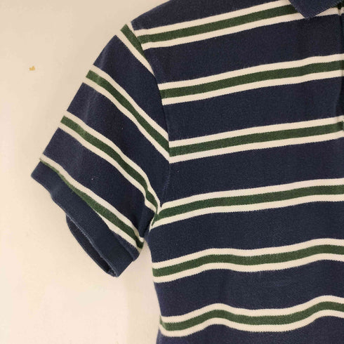 ポロバイラルフローレン Polo by RALPH LAUREN 90S スモールポニー刺繍 S/S ボーダーポロシャツ メンズ JPN:S