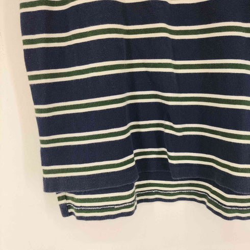 ポロバイラルフローレン Polo by RALPH LAUREN 90S スモールポニー刺繍 S/S ボーダーポロシャツ メンズ JPN:S