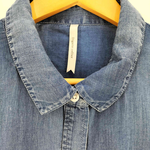 ディニテコリエ Dignite Collier シアーデニムシャツ レディース FREE