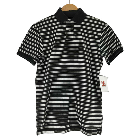 ポロバイラルフローレン Polo by RALPH LAUREN 90S スモールポニー刺繍 S/S ボーダーポロシャツ メンズ JPN:S
