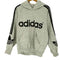 アディダスオリジナルス adidas Originals 00S デサント社製 スリーブ ロゴ プリント プルオーバー パーカー メンズ O