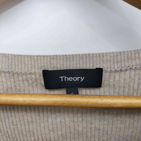 セオリー theory ウール100 リブニット セーター レディース import:S