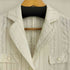 ピエールカルダン pierre cardin ストライプエンボスデザインジャケット レディース JPN:S