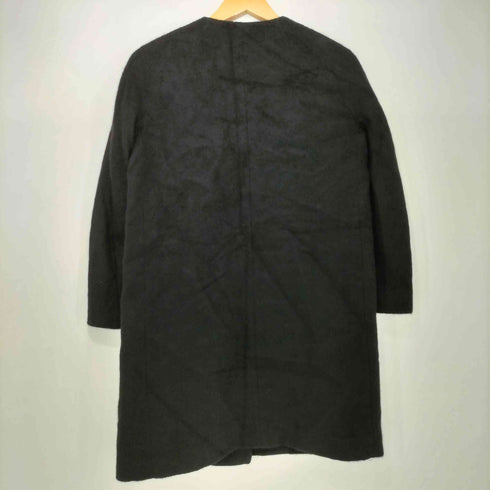 grintmati カシミヤ リネン ノーカラーコート レディース JPN:38