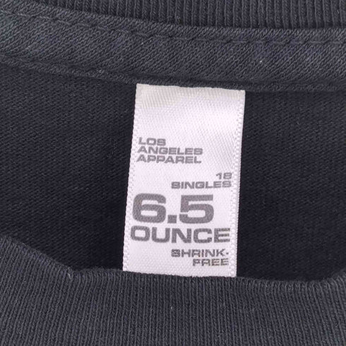 ロサンゼルスアパレル Los Angeles Apparel USA製 6.5OUNCE クルーネックTシャツ メンズ import:S