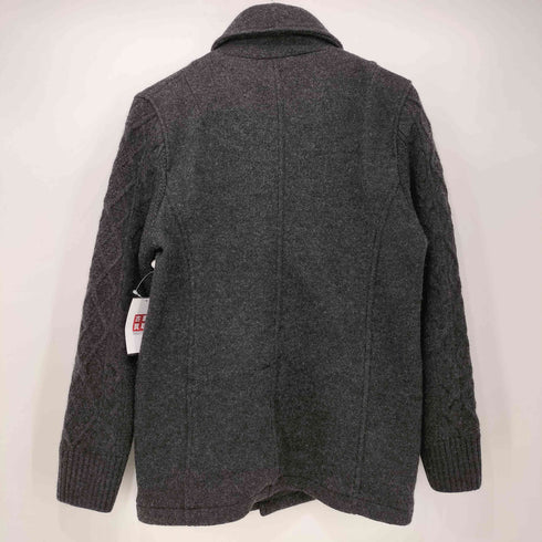 コルシーニ corsini ウール100 チンストラップ ニット コート レディース JPN:46