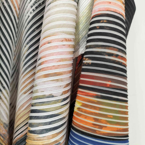イッセイミヤケ ISSEY MIYAKE プリーツロングジレ レディース