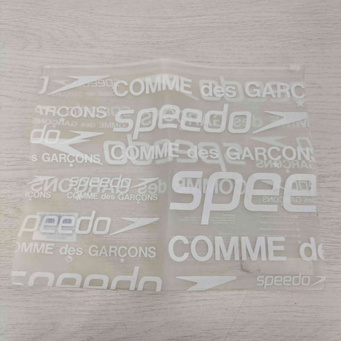 コムデギャルソン COMME des GARCONS PVC ロゴプリントナップザック ミニポーチ メンズ