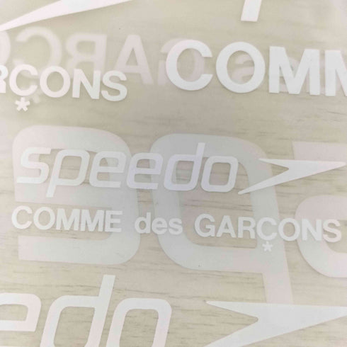 コムデギャルソン COMME des GARCONS PVC ロゴプリントナップザック ミニポーチ メンズ