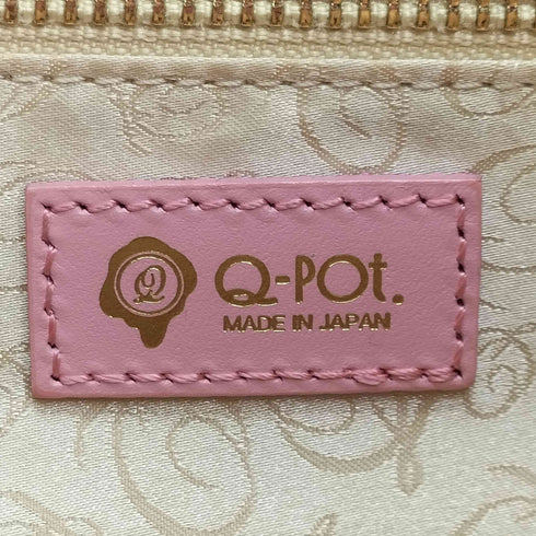 キューポット Q-pot. ストロベリーチョコレート トートバッグ レディース