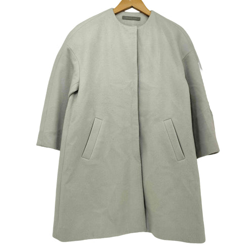 セオリーリュクス theory luxe Super Seek Miha ウール ノーカラー コート レディース 32