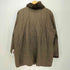 CLELEAN シルク100 ラビットファー コート レディース M-L