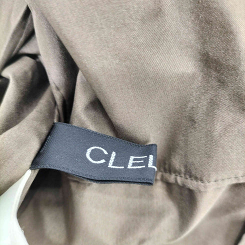 CLELEAN シルク100 ラビットファー コート レディース M-L