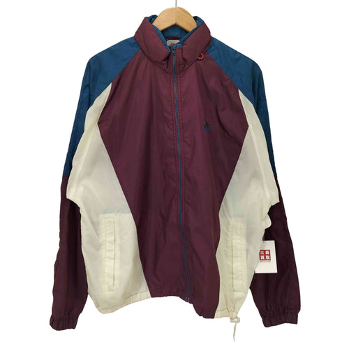 ナイキ NIKE 90S 銀タグ マルチカラー ジップアップ ナイロン ジャケット メンズ import:L