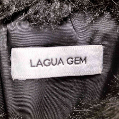 ラグアジェム LAGUA GEM VOLUME FAUX FUR JACKET ボリューム フェイクファー ジャケット レディース FREE