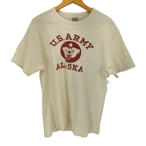 ザリアルマッコイズ THE REAL McCOYS AMERICAN ATHLETIC TEE U.S. ARMY ALASKA メンズ import:XL