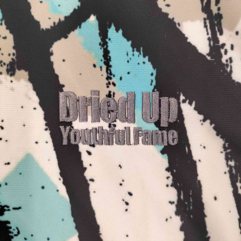 Dried Up Youthful Fame ロゴ刺繍総柄ジップジャケット レディース M