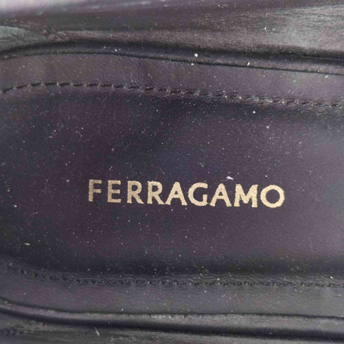 サルヴァトーレフェラガモ Salvatore Ferragamo NERO CALF NELO ガンチーニ モノグラムローファー レディース 7
