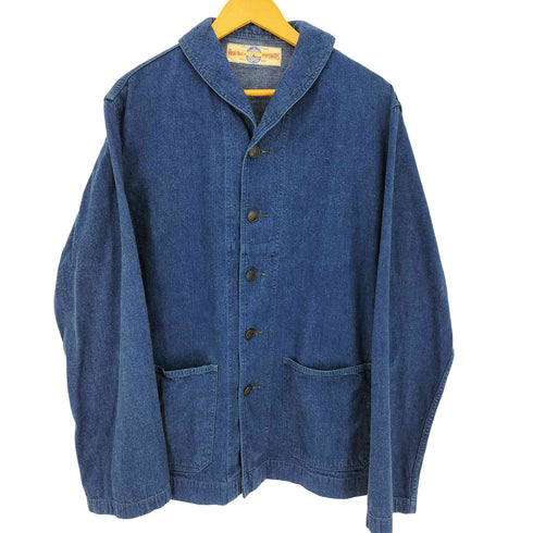 ザリアルマッコイズ THE REAL McCOYS 23ss U.S. NAVY デニム ダンガリー ショールカラー カバーオール メンズ