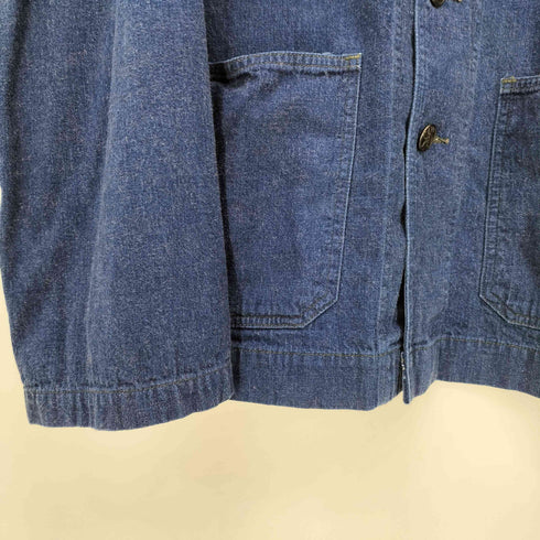 ザリアルマッコイズ THE REAL McCOYS 23ss U.S. NAVY デニム ダンガリー ショールカラー カバーオール メンズ
