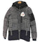 バートン BURTON 総柄フーデットダウンジャケット メンズ import:M