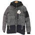 バートン BURTON 総柄フーデットダウンジャケット メンズ import:M