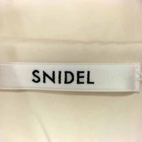 スナイデル snidel 25AW ハーフジッププルオーバー レディース ONE SIZE ONESIZE