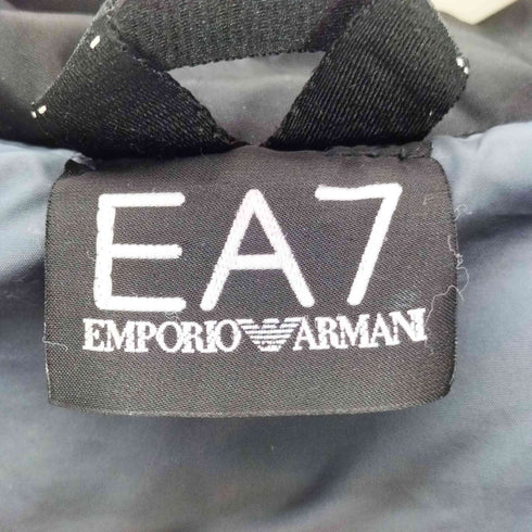 エンポリオアルマーニイーエーセブン EMPORIO ARMANI EA7 ワッペンロゴ キルティング ダウンジャケット メンズ XXL