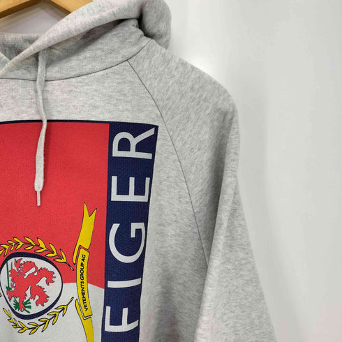 ヴェトモン VETEMENTS 18ss Oversized Hooded Sweatshirt メンズ import:L
