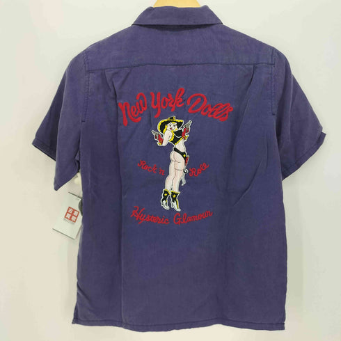 ヒステリック HYSTERIC オゾンコミュニティ ボウリングシャツ NEW YORK DOLLS メンズ FREE