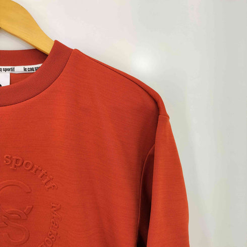 ルコックスポルティフ le coq sportif 25aw アクティブスウェット クルーネック レディース JPN:0