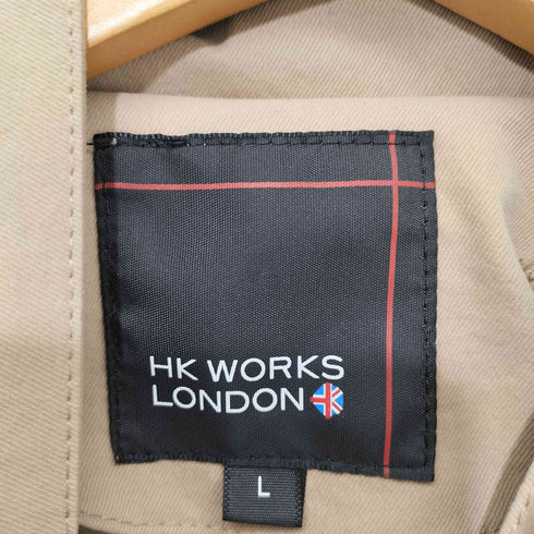 HK WORKS LONDON スタンドカラーライナー付きコート レディース JPN:L