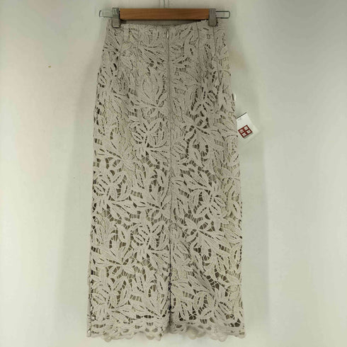 ナチュラルビューティーベーシック NATURAL BEAUTY BASIC ケミカルレースタイトスカート レディース JPN:XS