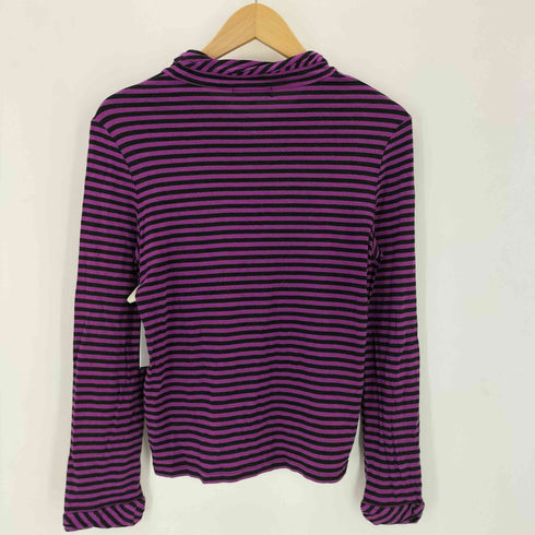 ソニアバイソニアリキエル SONIA by SONIA RYKIEL ボーダー モックネックカットソー Y2K レディース 40