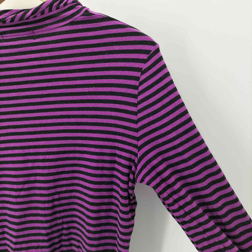 ソニアバイソニアリキエル SONIA by SONIA RYKIEL ボーダー モックネックカットソー Y2K レディース 40