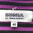 ソニアバイソニアリキエル SONIA by SONIA RYKIEL ボーダー モックネックカットソー Y2K レディース 40