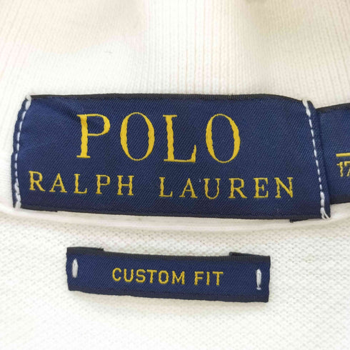 ポロラルフローレン POLO RALPH LAUREN CUSTOM FIT カスタムフィット ポニー刺繍 鹿の子 ポロシャツ メンズ import:S