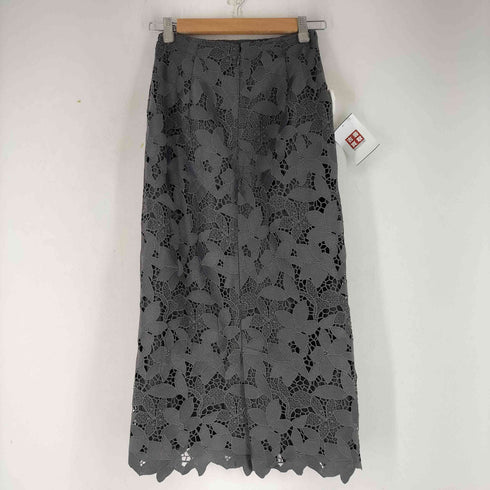 ナチュラルビューティーベーシック NATURAL BEAUTY BASIC フラワーレースタイトスカート レディース JPN:XS