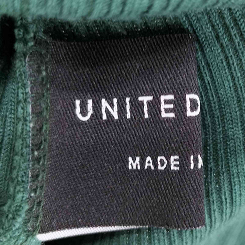 ユナイテッドトウキョウ UNITED TOKYO アートスリットパイピングトップス レディース FREE