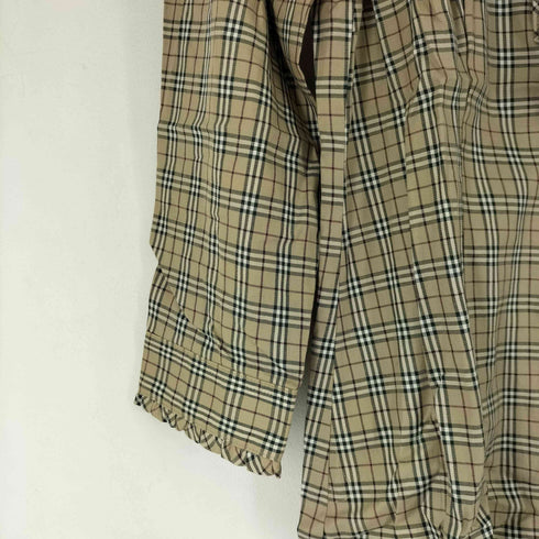 バーバリーブルーレーベル BURBERRY BLUE LABEL ノバチェック フリルシャツ レディース JPN:38