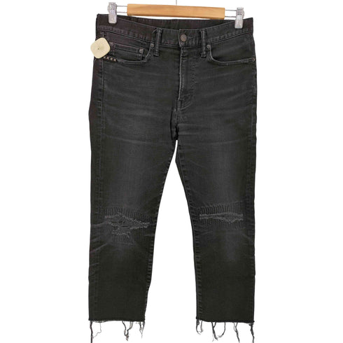 ヒステリックグラマー HYSTERIC GLAMOUR USED加工 ISKOデニム 八分丈スリムパンツ メンズ 30