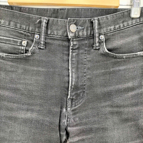 ヒステリックグラマー HYSTERIC GLAMOUR USED加工 ISKOデニム 八分丈スリムパンツ メンズ 30
